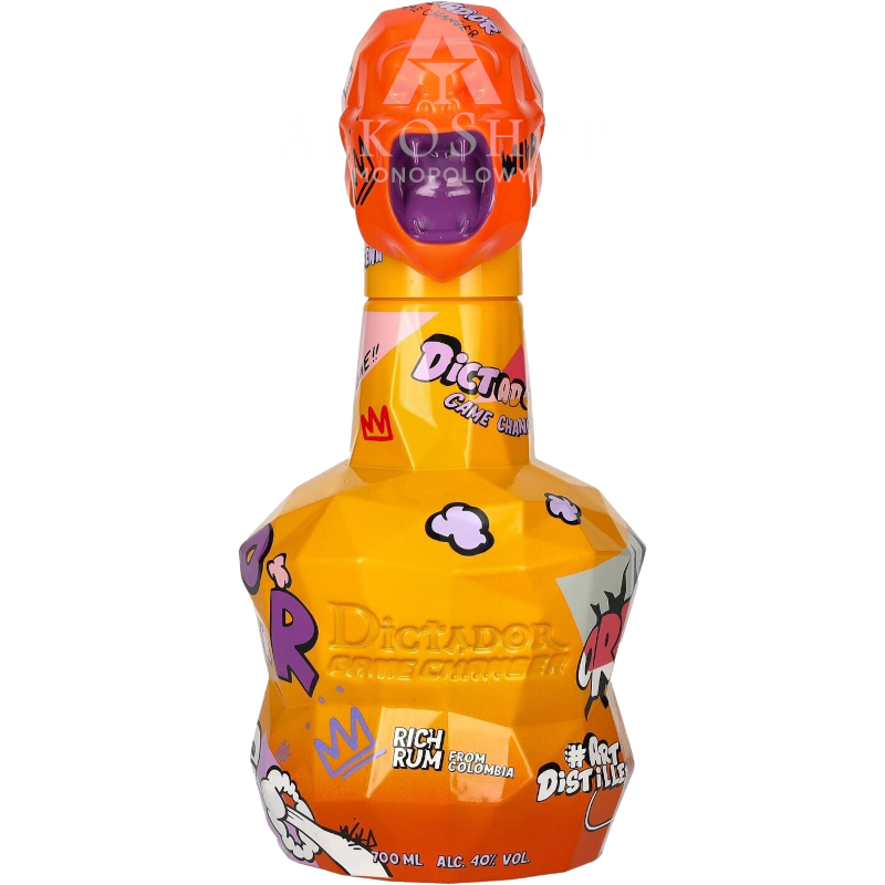 RUM DICTADOR GAME CHANGER ORANGE / 40% / 0,7L