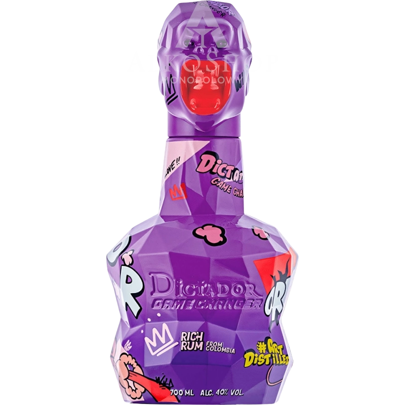 Rum Dictador Game Changer Violet 700 ml / 40% | Sklep AlkoShop.pl