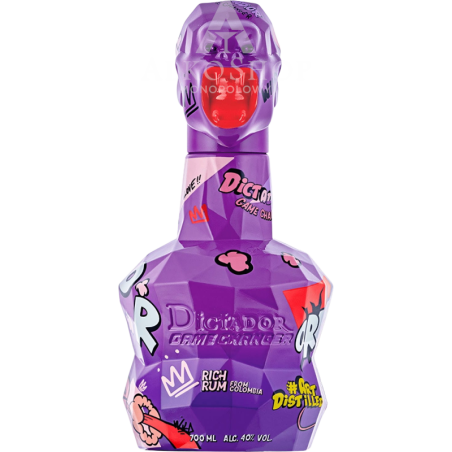 RUM DICTADOR GAME CHANGER VIOLET / 40% / 0,7L