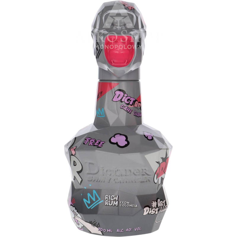 RUM DICTADOR GAME CHANGER GREY & PINK / 40% / 0,7L