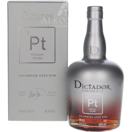 RUM DICTADOR PLATINUM / 40% / 0,7L