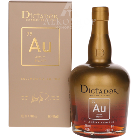 Rum Dictador Aurum 700 ml / 40% | Sklep AlkoShop.pl