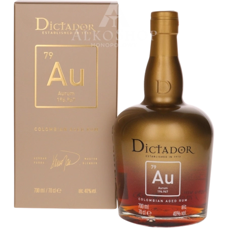 Rum Dictador Aurum 700 ml / 40% | Sklep AlkoShop.pl