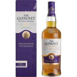Whisky The Glenlivet Captain's Reserve Cognac Cask Finish 700 ml / 40% | AlkoShop.pl