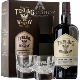 WHISKEY TEELING SMALL BATCH RUM CASKS / 46% / 0,7L +2 SZKLANKI