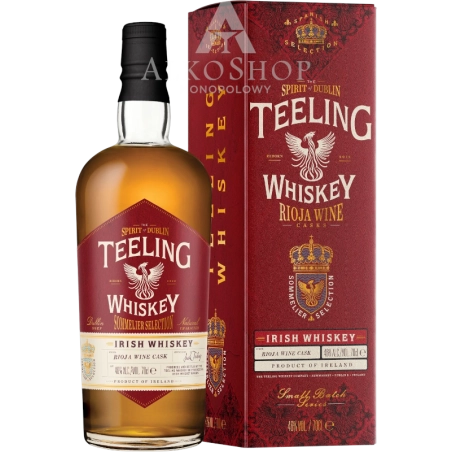 WHISKEY TEELING SMALL BATCH RIOJA RED WINE CASK / 46% / 0,7L