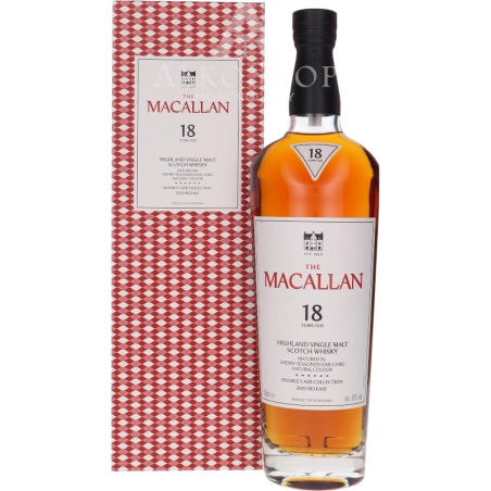 WHISKY THE MACALLAN 18YO DOUBLE CASK 2025 / 43% / 0,7L