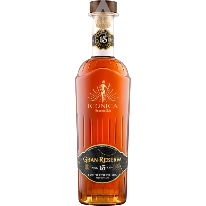 Rum Havana Club Gran Reserva Iconica 15 yo 700 ml / 40% | AlkoShop.pl