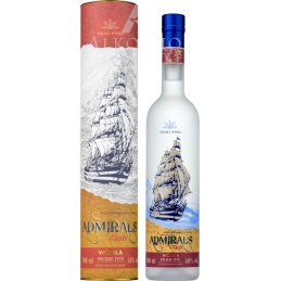 WÓDKA ADMIRALS CLUB ŻYTO / 40% / 0,7L TUBA