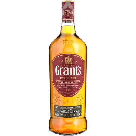 Whiskyt Grant's Triple Wood 1l / 40% | Sklep AlkoShop.pl