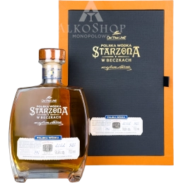 WÓDKA POLSKA STARZONA W BECZKACH ASSEMBLAGE 3YO 2022 BECZKA NR 1 / 50,6% / 0,7L