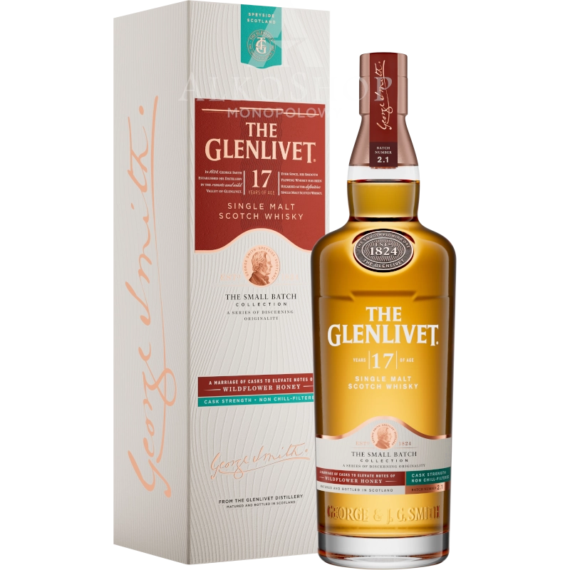 Whisky The Glenlivet 17 yo Small Batch 700 ml / 55,3% | AlkoShop.pl