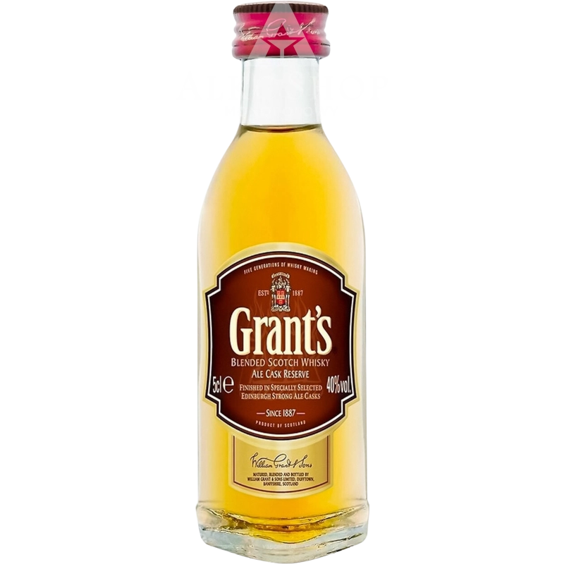 Whisky Grant's Triple Wood 50ml / 40% | Sklep AlkoShop.pl