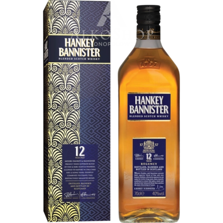 WHISKY HANKEY BANNISTER 12YO / 40% / 0,7L