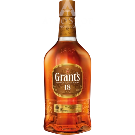 Whisky Grant's 18yo 0,7l / 40% | Sklep AlkoShop.pl