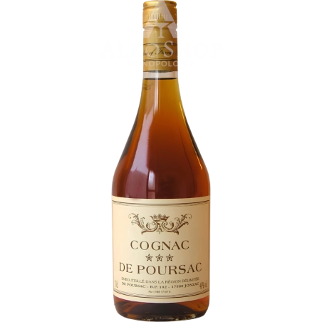 Cognac De Poursac VS 700 ml / 40% | Sklep AlkoShop.pl