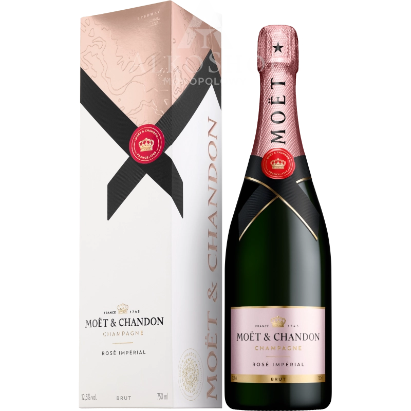 SZAMPAN MOET & CHANDON ROSE IMPERIAL / 12,5% / 0,75L KARTON