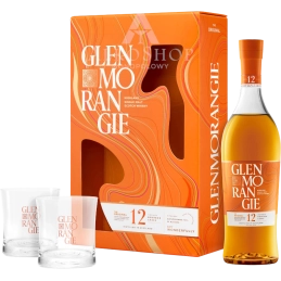 WHISKY GLENMORANGIE THE ORIGINAL 12YO / 40% / 0,7L +2 SZKLANKI