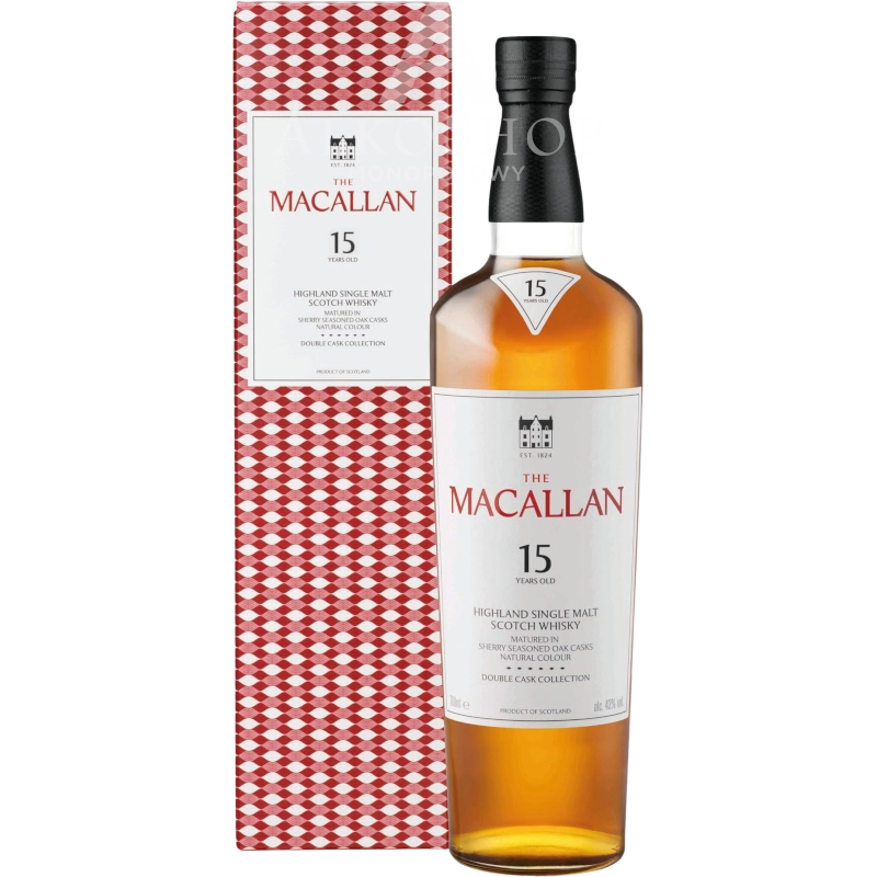 Whisky Macallan 15 yo Double Cask 700 ml / 43% | Sklep AlkoShop.pl