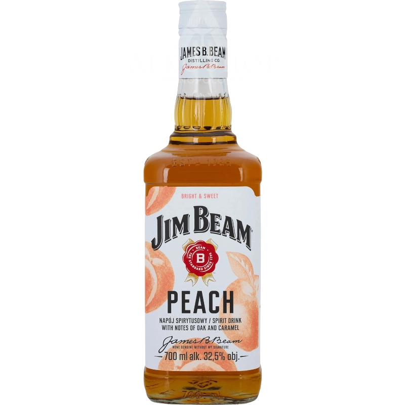 Jim Beam Peach 700 ml / 32,5% | Sklep AlkoShop.pl