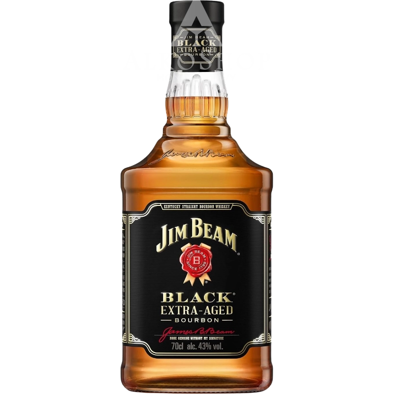 Jim Beam Black Extra Aged 700 ml / 43% | Sklep AlkoShop.pl