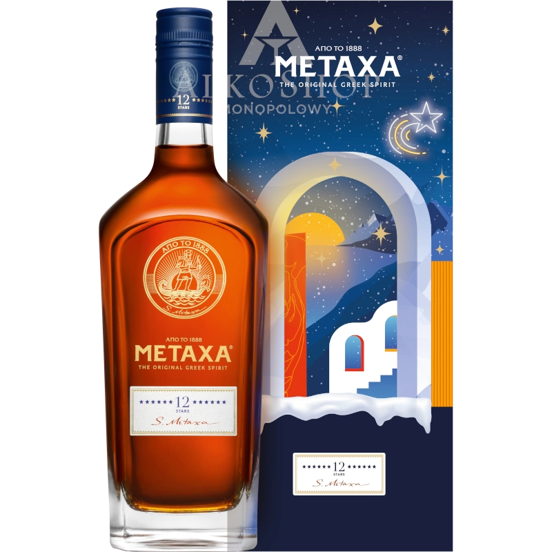 Metaxa 12* 0,7l / 40% | Sklep AlkoShop.pl