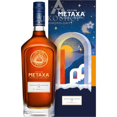 Metaxa 12* 0,7l / 40% | Sklep AlkoShop.pl