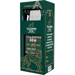 WHISKEY TULLAMORE D.E.W. ORIGINAL / 40% / 0,7L +SZKLANKA