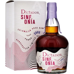 RUM DICTADOR SINFONIA PARDO 2005 / 41% / 0,7L