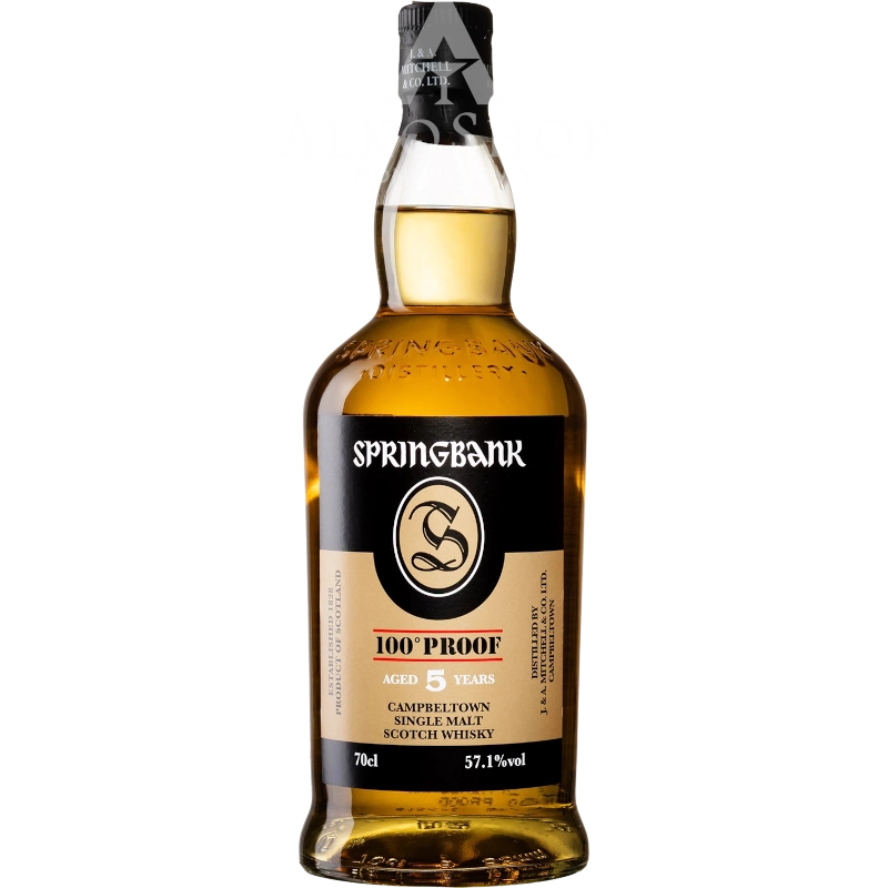 WHISKY SPRINGBANK 5YO 100 PROOF / 57,1% / 0,7L