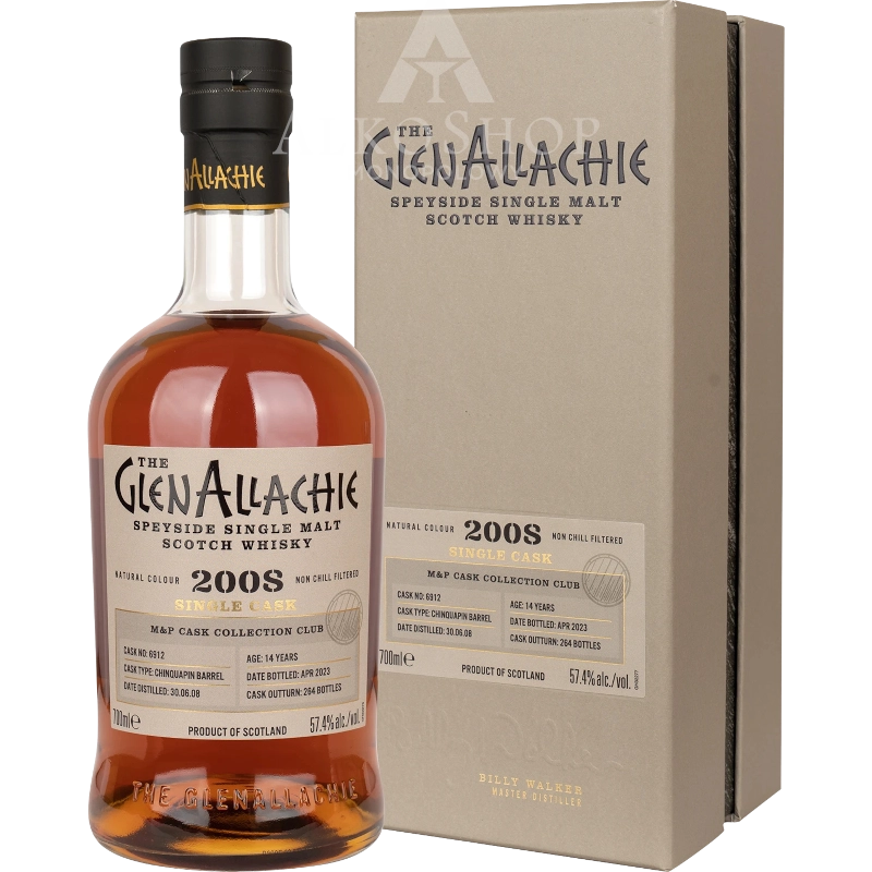 Whisky Glenallachie 2008 14 yo Chinquapin 700 ml / 57,4% | AlkoShop.pl