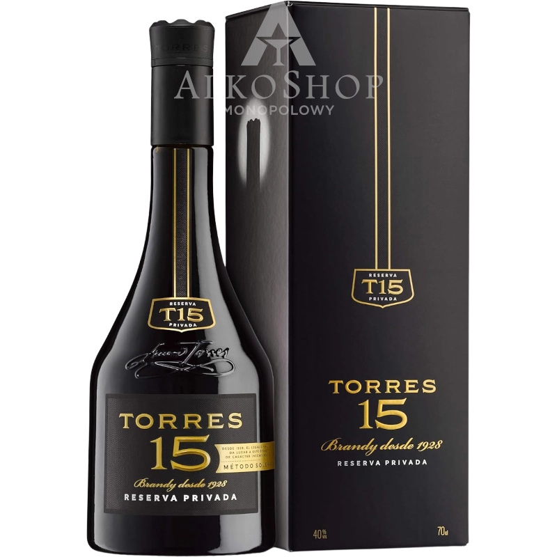 BRANDY TORRES 15YO RESERVA PRIVADA / 40% / 0,7L