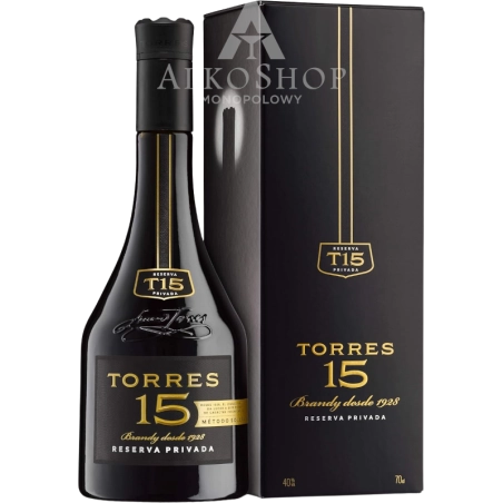 BRANDY TORRES 15YO RESERVA PRIVADA / 40% / 0,7L