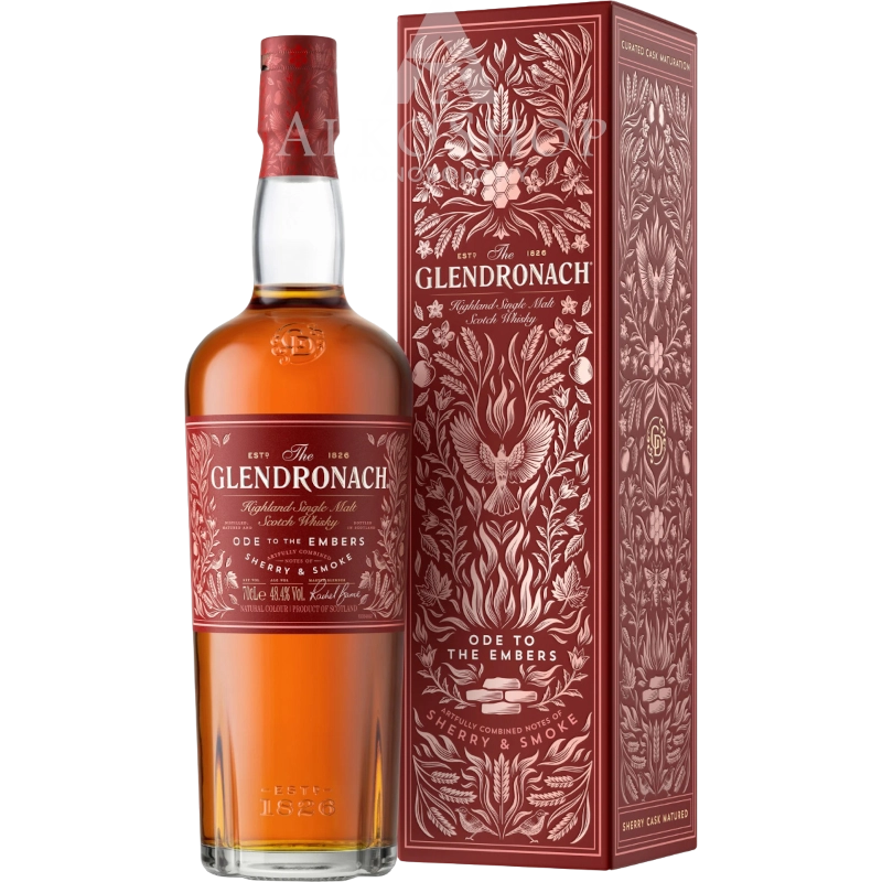 Whisky Glendronach Ode To The Embers 700 ml / 48,4% | AlkoShop.pl