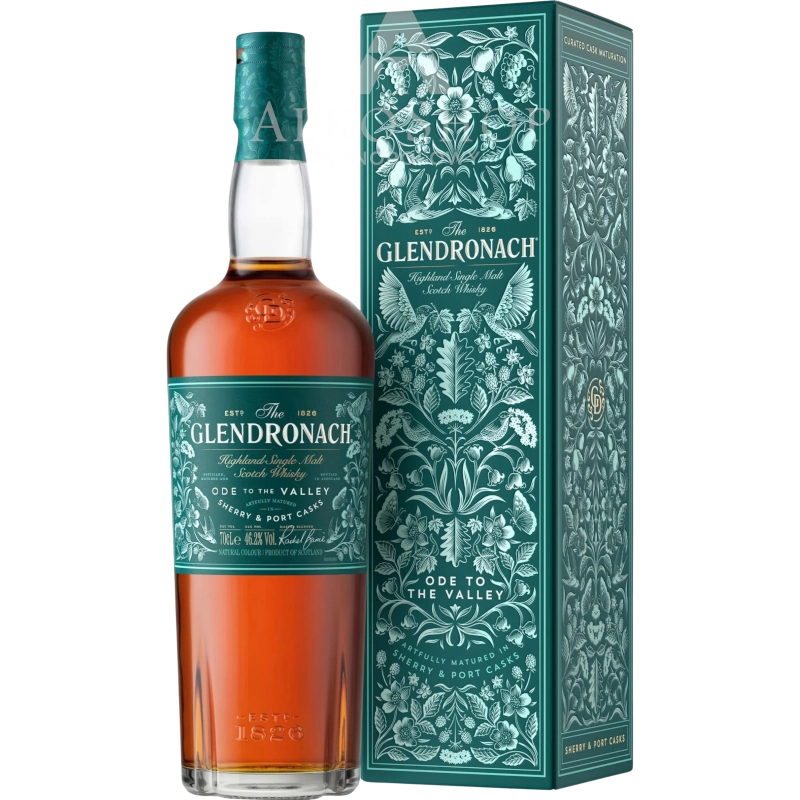 WHISKY GLENDRONACH ODE TO THE VALLEY / 46,2% / 0,7L