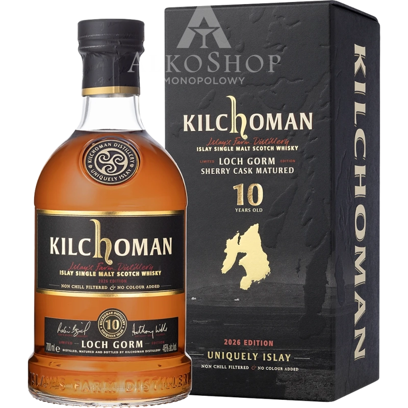 WHISKY KILCHOMAN LOCH GORM 10YO SHERRY CASK 2026 / 46% / 0,7L