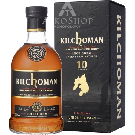 WHISKY KILCHOMAN LOCH GORM 10YO SHERRY CASK 2026 / 46% / 0,7L