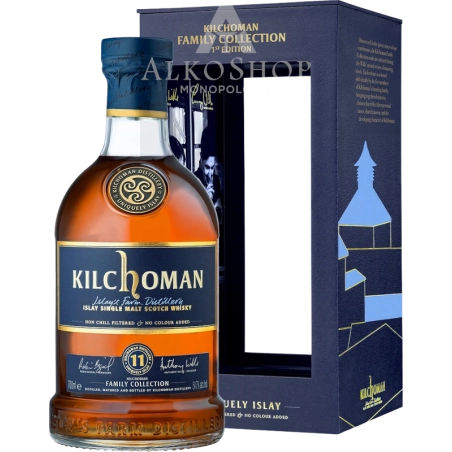 WHISKY KILCHOMAN 11YO FAMILY COLLECTION 1ST EDITION SHERRY CASK / 54,7% / 0,7L