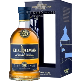 WHISKY KILCHOMAN 18YO FAMILY COLLECTION 1ST EDITION BOURBON CASK / 50% /0,7L