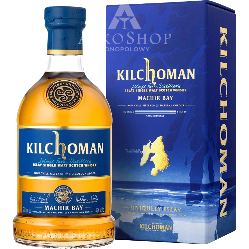 WHISKY KILCHOMAN MACHIR BAY / 46% / 0,7L WHISKY KILCHOMAN MACHIR BAY / 46% / 0,7L