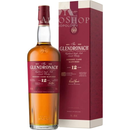 Whisky GlenDronach Original 12 yo 700 ml / 43% | Sklep AlkoShop.pl