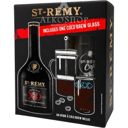 BRANDY ST REMY XO / 40% / 0,7L +SZKLANKA