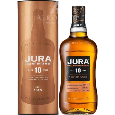 WHISKY JURA 10YO / 40% / 0,7L