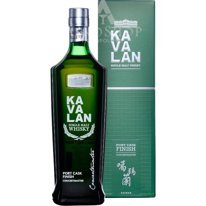 WHISKY KAVALAN CONCERTMASTER PORT CASK FINISH / 40% / 0,7L