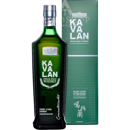 WHISKY KAVALAN CONCERTMASTER PORT CASK FINISH / 40% / 0,7L