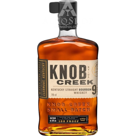 WHISKEY BOURBON KNOB CREEK 9YO / 50% / 0,7L