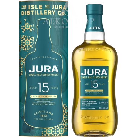 WHISKY JURA SHERRY CASK 15YO MANZANILLA / 46% / 0,7L