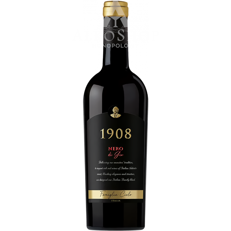 WINO 1908 CIELO NERO DI GIO / 14,5% / 0,75L