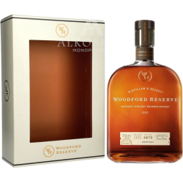 WHISKEY WOODFORD RESERVE BOURBON / 43,2% / 0,7L KARTON
