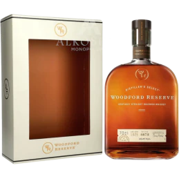 WHISKEY WOODFORD RESERVE BOURBON / 43,2% / 0,7L KARTON